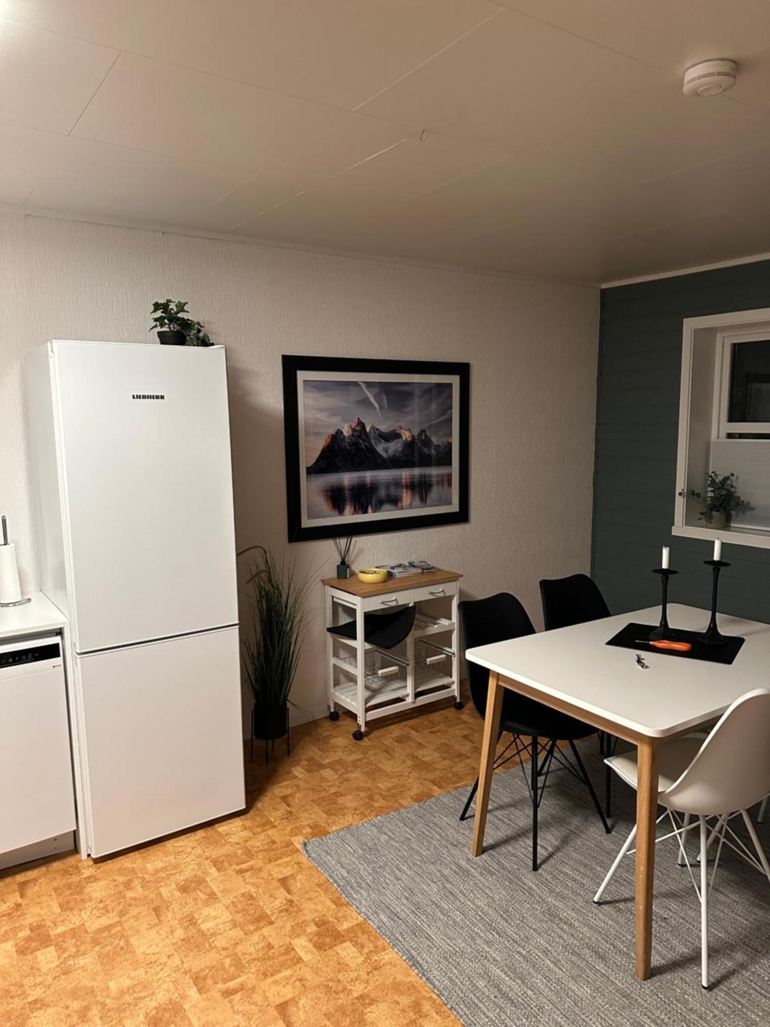Leilighet I Rolig Gate Med Utsikt Og Gratis Parkering ทรอมโซ ภายนอก รูปภาพ